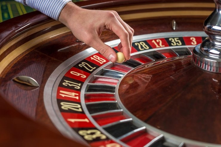 Studio live baccarat dengan dealer profesional di tajir777